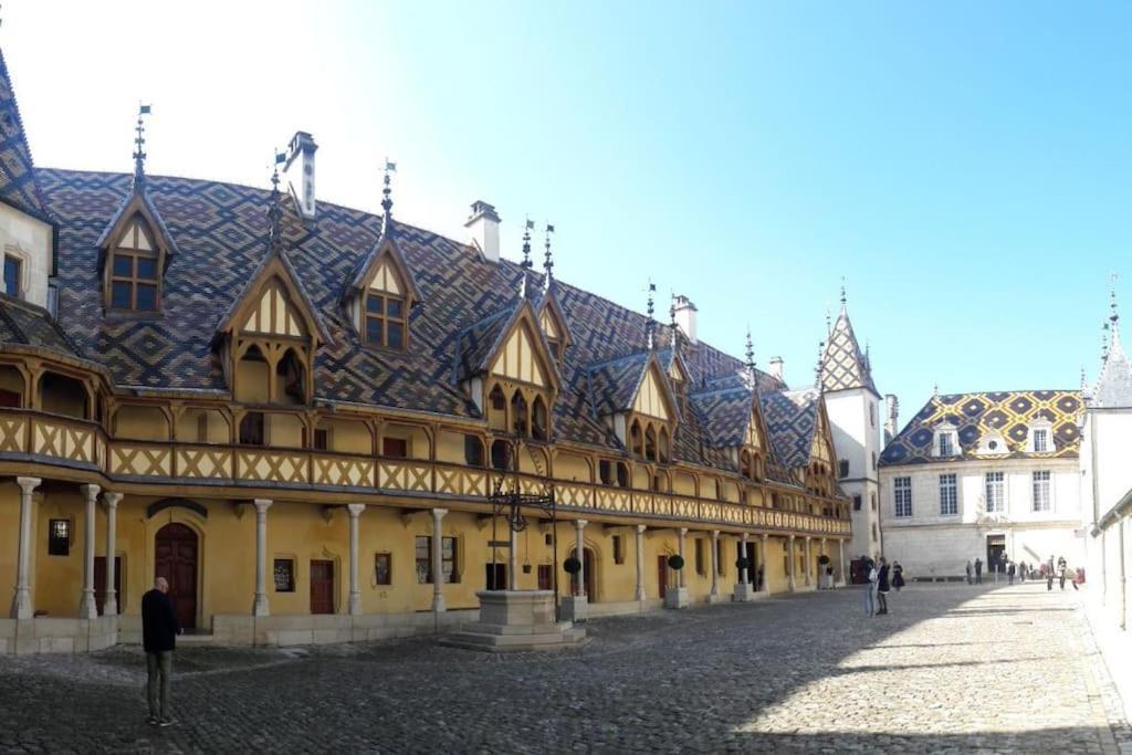 Cosy Burgundy Apartment Beaune  Exterior photo